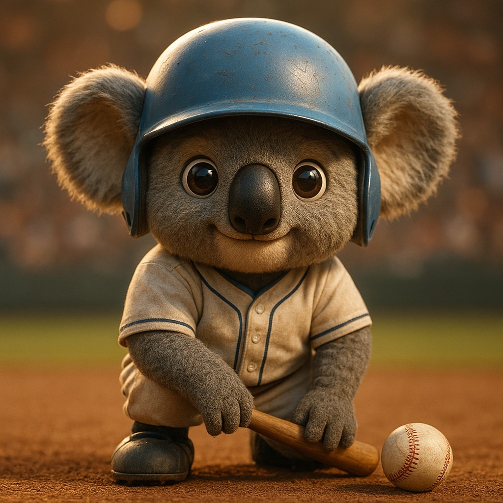 স্টেডিয়ামে ইউনিফর্ম পরা ও ব্যাট হাতে থাকা একটি চরিত্র, tk6666 ব্র্যান্ড থিমের সঙ্গে সামঞ্জস্যপূর্ণ