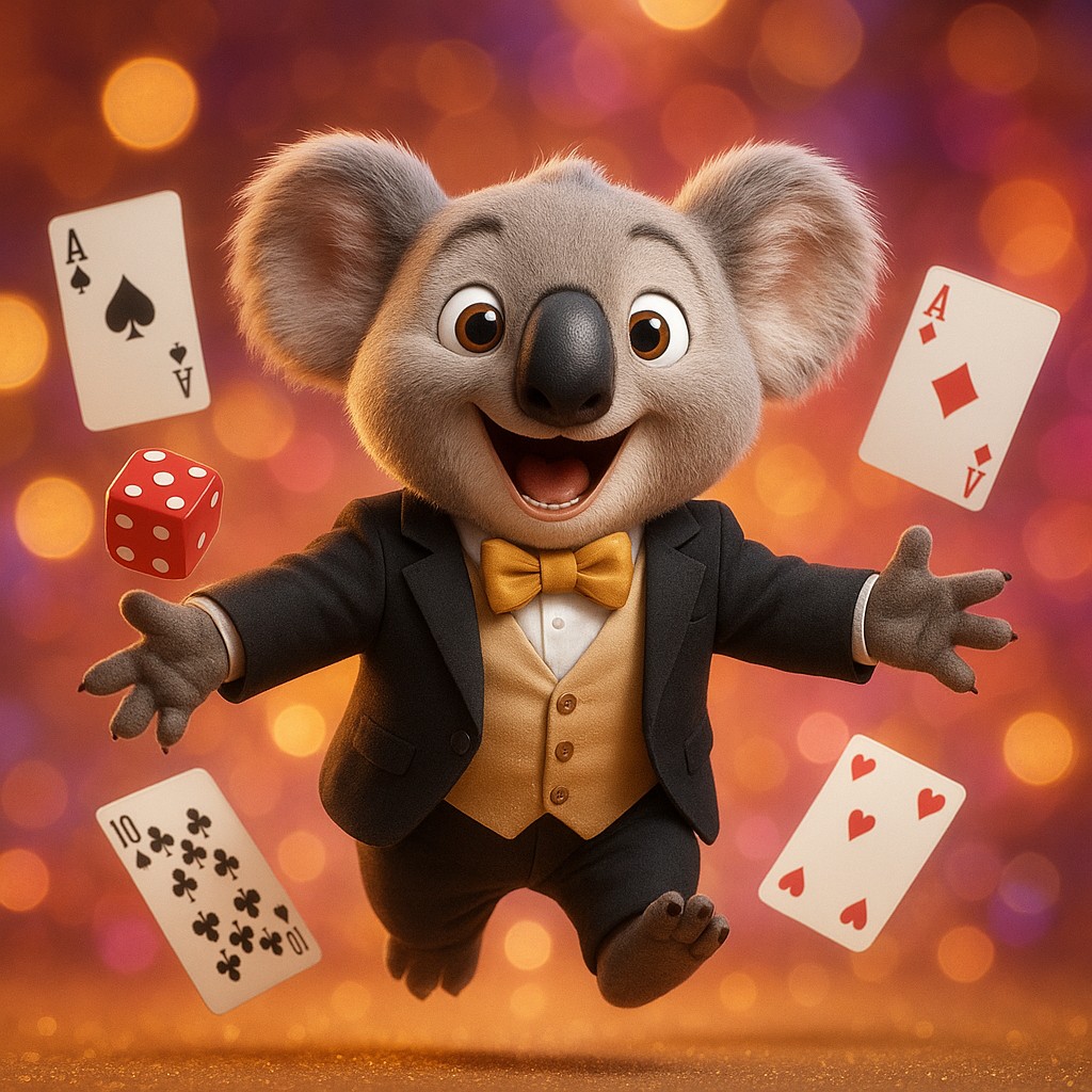 সোনালি আলোয় তাস ও ডাইসের মাঝে উচ্ছ্বাসিত এক চরিত্র tk6666